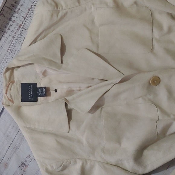 LIMITED LINEN BLEND BLAZER OR JACKET - Picture 3 of 7